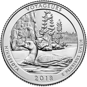 2018 Quarter - P - Voyageurs reverse